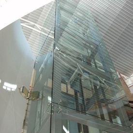Anclajes y Estructuras Palacios S.L. ascensor de cristal